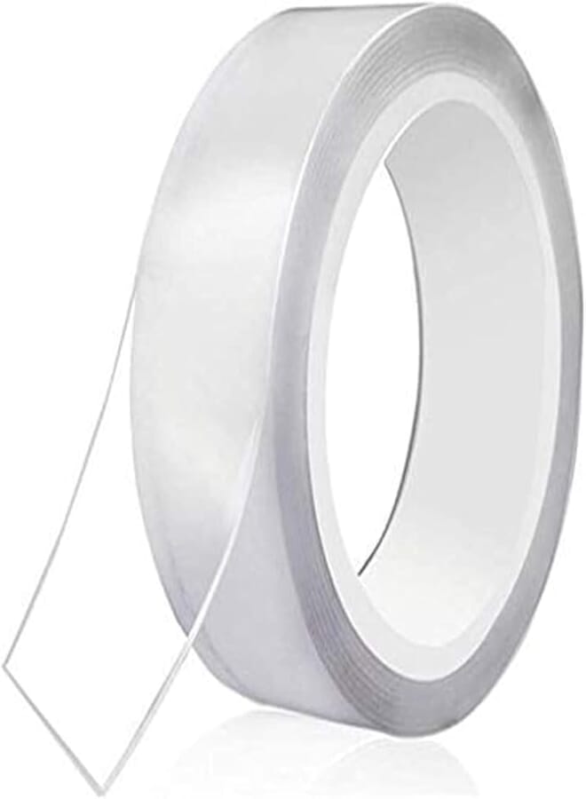 Generic 3m Nano Grip Tape Reusable Removable Washable Double Sided Sticky Strips Seamless Traceless Tape Adhesive Kitchen Holder